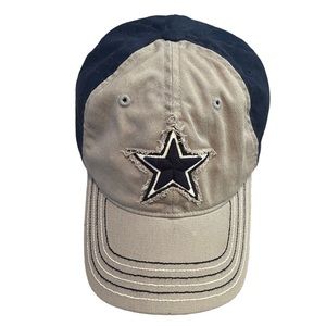Dallas Cowboys Star Hat Cap Gray Blue White Flexfit NFL Adult Unisex - OSFA